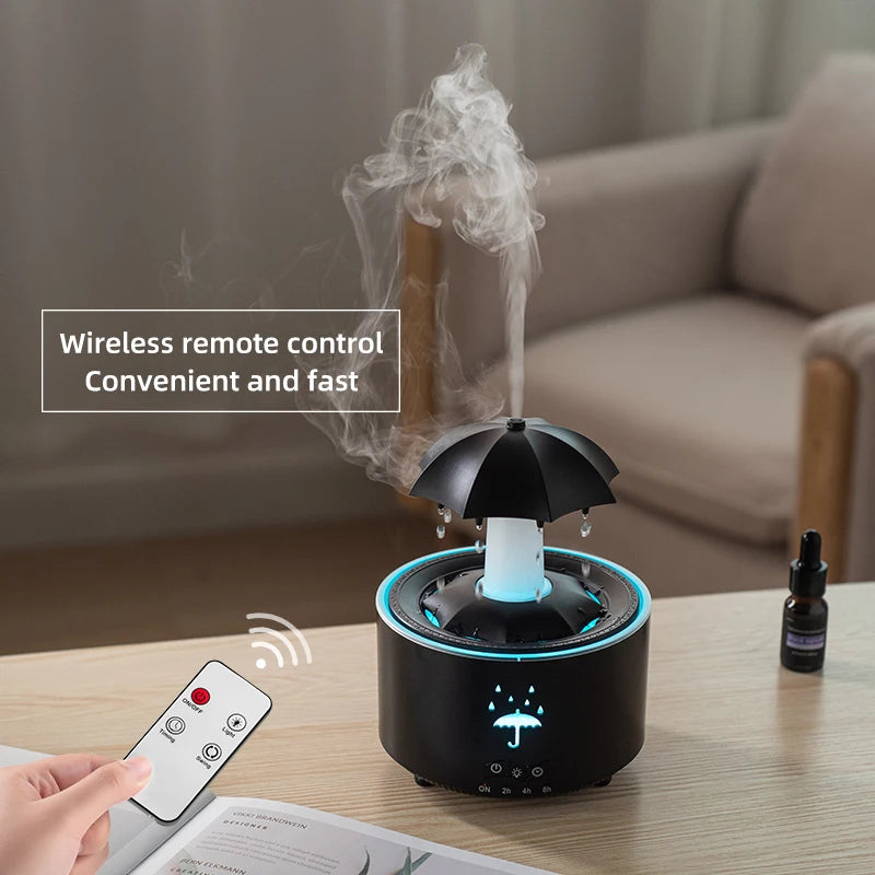 Cloud Rain Luftbefeuchter Regentropfen Aroma Ätherisches Öl