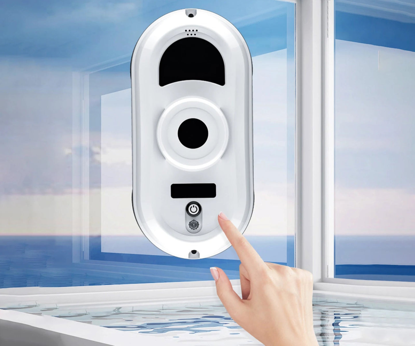 Intelligenter Staubsauger-Fensterreinigungs roboter für den Haushalt